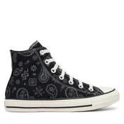 Modne superge Converse Chuck Taylor All Star Paisley Pop A19184C Črna