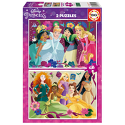 Puzzle Disney Princess Educa 2x48 dielov od 4 rokov EDU19675