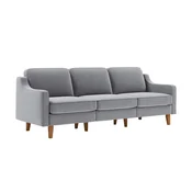 Atelier del Sofa Trosed Robin Extra 3, 220x84x87cm, Sivi
