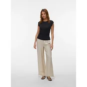 Vero Moda Majica Avasarah 10342876 Črna Slim Fit