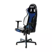 SPARCO GRIP SKY 2019 gaming stol črno - modre barve