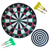 Kubisport Nastavljena tarča + ostre puščice 41,5 cm