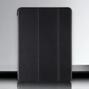 Infostyle Preklopna torbica Tri Fold Pouzdro pro za tablični računalnik Lenovo TAB M10 Plus 2nd gen. (TB - X606) Črna/Umetno usnje + TPU silikon