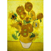 BlueBird - Puzzle Vincent Van Gogh - Sunflowers, 1889 - 1 000 kosov