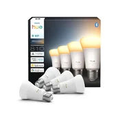 Komplet 4x zatemljivih LED žarnic Philips Hue WHITE AMBIANCE E27/6W/230V 1000-20000K