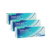 Alcon DAILIES AquaComfort Plus Torične (90 leč) Dioptrija: -3, Ukrivljenost: 8.8, Premer: 14.4