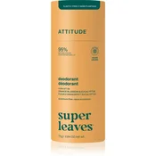 Attitude Super Leaves Natural Deodorant naravni trdi deodorant brez aluminija Orange Blossom & Eucalyptus 75 g