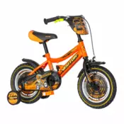 Bicikla MOT121 12 quot; VISITOR moto cross oranz