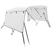 Vidaxl Bimini tenda s 3 loki in stranicami 183x(137-152)x137 cm
