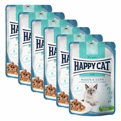 Happy Cat Care Magen & Darm/želodec in črevesje 6 x 85 g