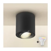 Brilagi - LED RGBW prigušiva ugradna spot lampa MIA 1xGU10/6W/230V 84x80 mm crna