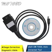 KM Correction Tool for OPEL KM Tool Mileage Correction Auto Correction Mileage Programmer OBD2 16PIN Diagnostic Cable Adapter