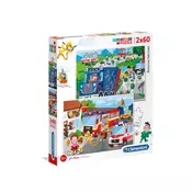 CLEMENTONI PUZZLE 2X60 RESCUE HEROES