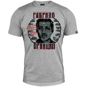 Muška majica kratkih rukava Gavrilo Princip, Svetlosiva