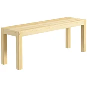 Homestar Klop 2-sedežni 120x33x45 cm naravni