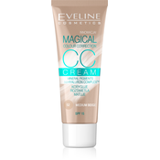 Eveline Cosmetics Magical Colour Correction CC krema SPF 15 odtenek 52 Medium Beige 30 ml