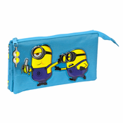 NEW Trojna peresnica Minions Minionstatic Modra (22 x 12 x 3 cm)