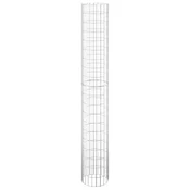 Kružni gabionski stup od pocincanog celika O 30 x 200 cm