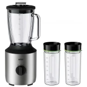 BRAUN JB 3272 SI PowerBlend 3 Turmix miješalica 800W 1.5L Srebrna / crna