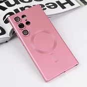 Maska za Samsung Galaxy S24 Ultra Magsafe Chrome roze
