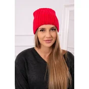 Ženski klobuk Rebeka K345 rdeč