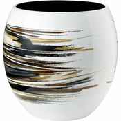 Vaza STOCKHOLM LIGNUM, 21 cm, bela, aluminij, Stelton