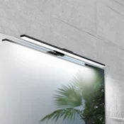 MCJ Svetlobno ogledalo LED Triga IP44 črno 60cm, 4.000K - Kopalnica - Sodobni - črna - Kovina