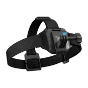 TELESIN Headband traka za glavu s držacem za sportske kamere GoPro, crna