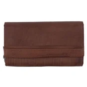 HJP braon Novcanik veliki ženski kožni sa RFID zaštitom vintage 80488 18,5x11x3,5 ( 16NZH80488K )