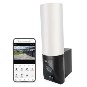 GoSmart Zunanja vrtljiva kamera in svetilo IP-310 TORCH, z Wi-Fi, črna