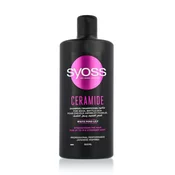 Syoss Ceramide Shampoo 500 ml šampon šibki in oslabljeni lasje poškodovani lasje unisex