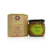 Ekološka sveča Patchouli Vanilla 200 g v jantarnemkozarcu