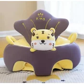 Plišana foteljica za bebe Tiger King - braon ( KLK2703-TKB )
