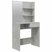 Vidaxl Toaletna mizica z ogledalom 74,5x40x141 cm