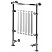 Radiator za brisače CORK, 675 x 960 mm, kromast/bel - Bela/kromasta - 24 - Jeklo - Dodatna oprema za obešalnik za brisače - Retro - Sapho - CORK - 675.00 - 675x960 mm - 960.00 - 7.20 - 550,00