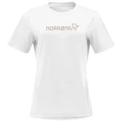 Norrona /29 bombažna Norrona viking ženska majica, pure white (S)
