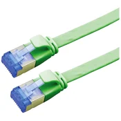VALUE Value 21992143 RJ45 omrežni kabel\, Patch kabel CAT 6a F/UTP 3.00 m zelena 1 kos, (20630827)
