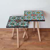 HANAH HOME Set 2 stočića 2Shp512 Multicolor