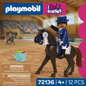 PLAYMOBIL 72136 - Dresurno jahanje - 1 k.