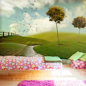 Foto tapeta - autumn - landscape 250x193