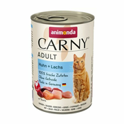 Animonda CARNY Cat Adult piščanec in losos 400 g