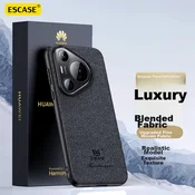 Escase Maska za mobilni telefon Huawei Pura 70 Pro / Huawei P70 Pro+, Crna