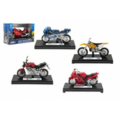 Welly Motorno kolo kovinski 11cm 1:18