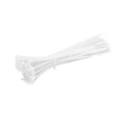 Plasticne Vezice | 100 x 2.5 mm | Bijele | Pakiranje 100 kom