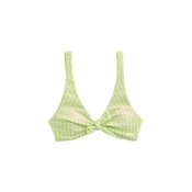 Next Bikini zgornji del kivi/svetlo zelena/bela