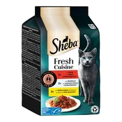 Sheba Fresh Cuisine Taste of Paris 6 x 50 g - Govedina, bijela riba i pileca jetra