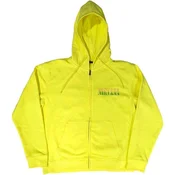 Nirvana Sorbet Ray Happy Face (Back Print) Neon Yellow M Kapuco