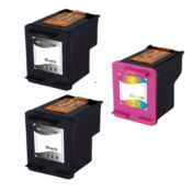 TiskajPoceni Kompatibilne kartuše HP 302XL komplet 2x Black in 1x Color XL za DeskJet 1110, 2130, 2132, 2134, 3630, 3632-3634 OfficeJet 3830, 4650-4652, 4654 Envy 4520, 4522-4524