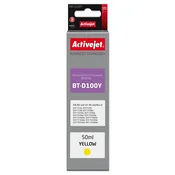 Activejet AB-D100Y Ink cartridge for Brother printers, replacement for Brother BT-D100Y; Supreme; 50 ml; yellow