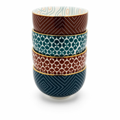 Porcelanaste skodelice v kompletu 4 ks Pucheng – Bredemeijer